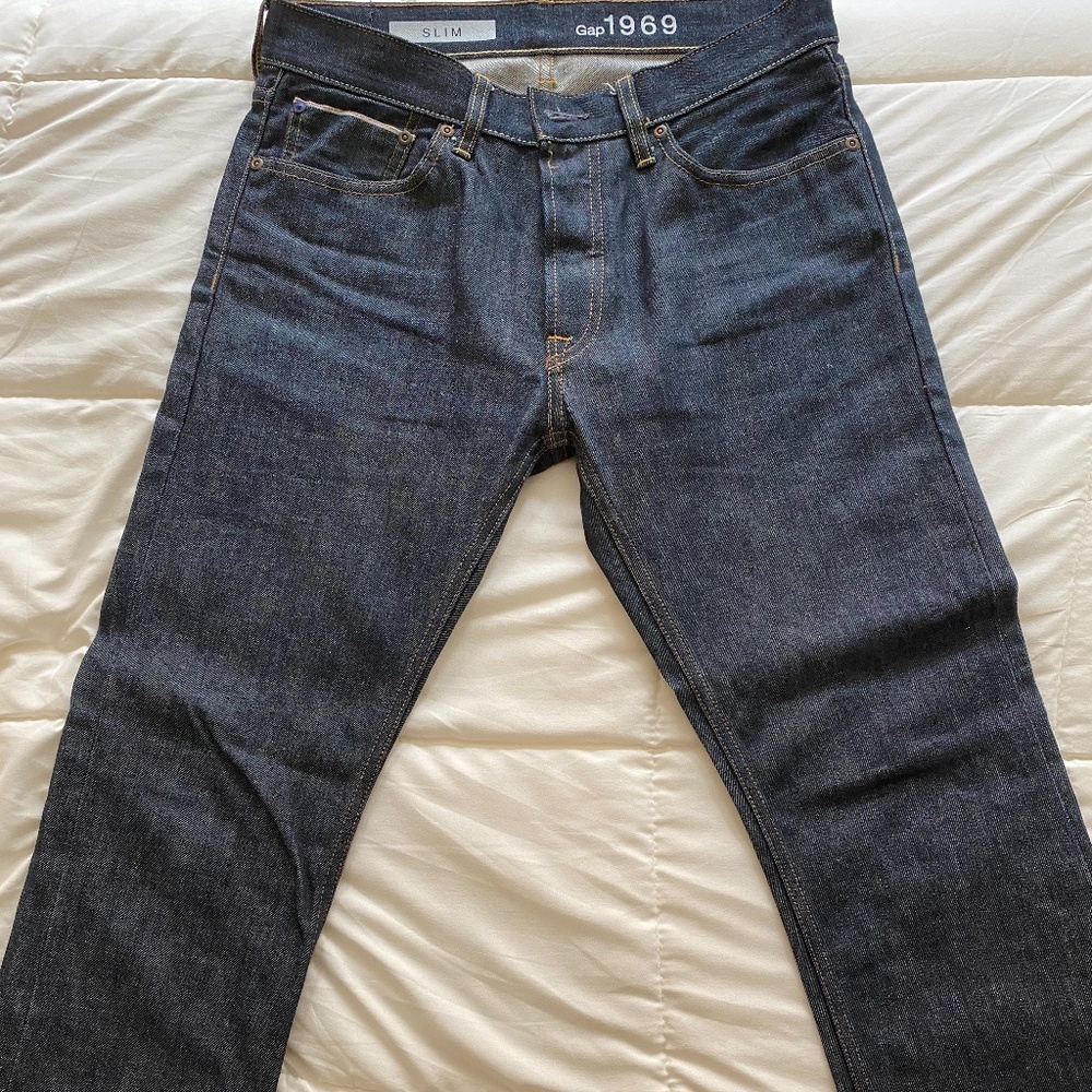 Gap Jean Japanese thread slim size 30x30
